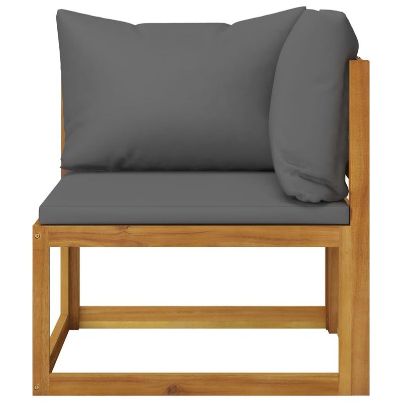 vidaXL-Set-Divani-Giardino-6-pz-con-Cuscini-Legno-Massello-di-Acacia-