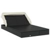 vidaXL-Lettino-Doppio-Tetto-Pieghevole-Nero-213x118x97cm-in-Polyrattan