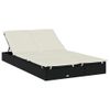 vidaXL-Lettino-Doppio-Tetto-Pieghevole-Nero-213x118x97cm-in-Polyrattan