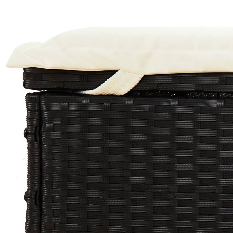 vidaXL-Lettino-Doppio-Tetto-Pieghevole-Nero-213x118x97cm-in-Polyrattan