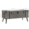 vidaXL-Tavolino-da-Caffe-in-MDF-e-Alluminio-102x51x475-cm