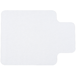 HOMCOM Tappetino per Sedia Ufficio Salvapavimento in Plastica, 90x120cm, Trasparente