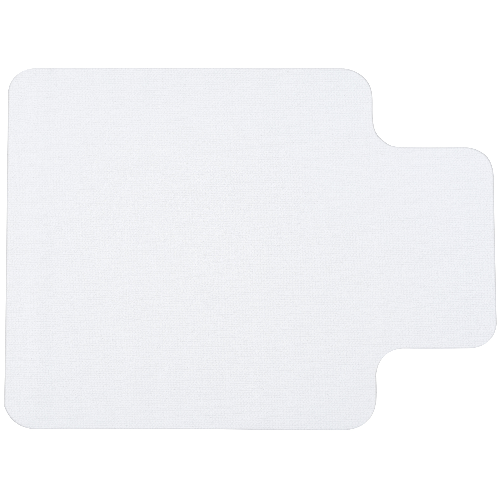 HOMCOM Tappetino per Sedia Ufficio Salvapavimento in Plastica, 90x120cm, Trasparente