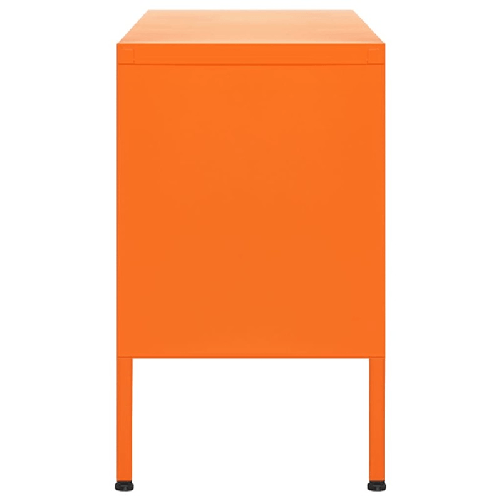 vidaXL-Mobile-TV-Arancione-105x35x50-cm-in-Acciaio