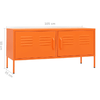 vidaXL-Mobile-TV-Arancione-105x35x50-cm-in-Acciaio