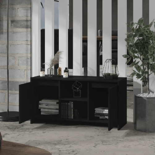 vidaXL-Mobile-Porta-TV-Nero-102x375x525-cm-in-Truciolato