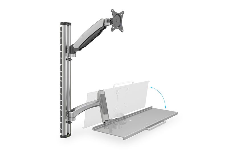 Digitus-Postazione-di-lavoro--monitor-tastiera-mouse--Montaggio-a-parete