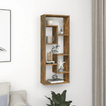 vidaXL-Mensola-a-Muro-Rovere-Fumo-36x16x90-cm-in-Legno-Multistrato