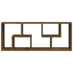 vidaXL-Mensola-a-Muro-Rovere-Fumo-36x16x90-cm-in-Legno-Multistrato