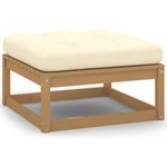 vidaXL-Set-Divani-da-Giardino-8-pz-Cuscini-Miele-in-Massello-di-Pino