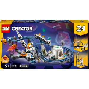 LEGO Creator 3in1 31142 Montagne Russe Spaziali o Torre a Caduta o Giostra