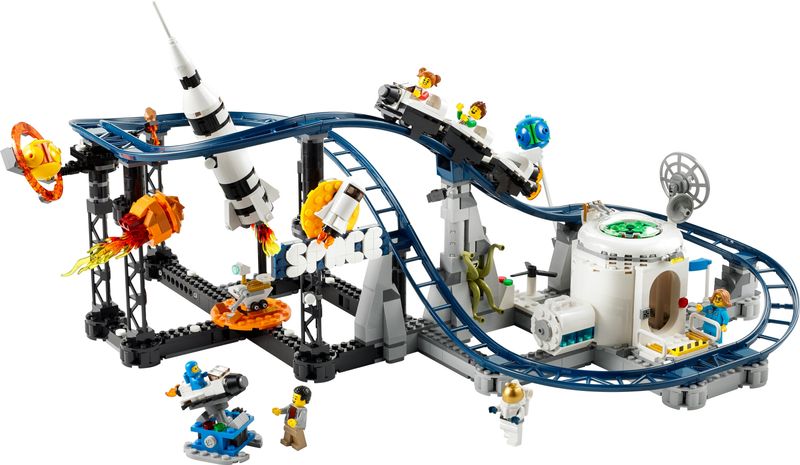 LEGO-Creator-3in1-31142-Montagne-Russe-Spaziali-o-Torre-a-Caduta-o-Giostra-Parco-Giochi-da-Costruire-con-Mattoncini-Luminosi