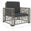 vidaXL-Set-Divani-da-Giardino-6-pz-con-Cuscini-in-Polyrattan-Grigio