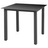 vidaXL-Set-da-Pranzo-per-Giardino-5-pz-con-Cuscini-Polyrattan-Marrone
