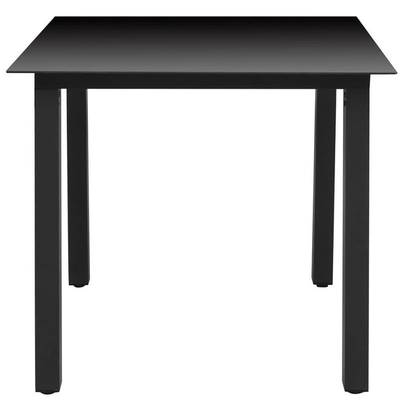vidaXL-Set-da-Pranzo-per-Giardino-5-pz-con-Cuscini-Polyrattan-Marrone