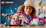 LEGO-Creator-3in1-31142-Montagne-Russe-Spaziali-o-Torre-a-Caduta-o-Giostra-Parco-Giochi-da-Costruire-con-Mattoncini-Luminosi