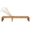 vidaXL-Lettino-Prendisole-con-Cuscino-in-Legno-Massello-di-Acacia