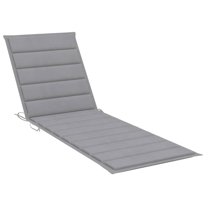 vidaXL-Lettino-Prendisole-con-Cuscino-in-Legno-Massello-di-Acacia