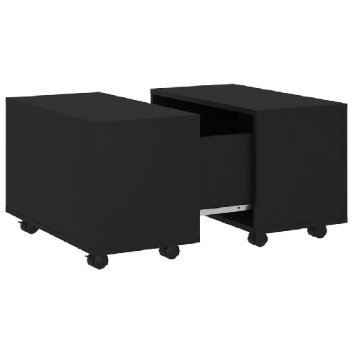 vidaXL-Tavolino-da-Salotto-Nero-60x60x38-cm-in-Truciolato