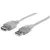 Manhattan-340496-cavo-USB-3-m-USB-2.0-USB-A-Argento