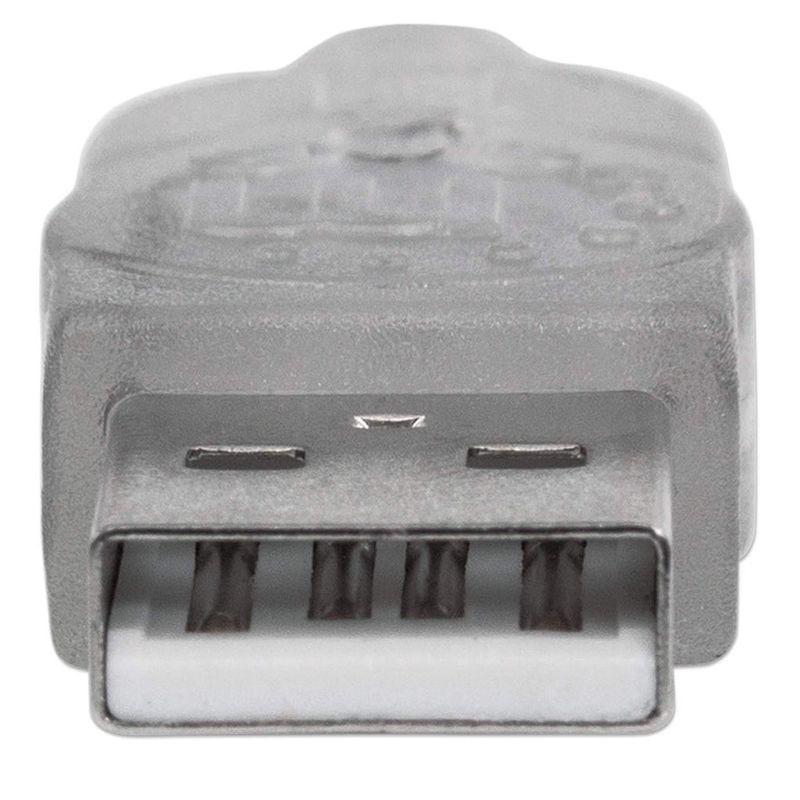 Manhattan-340496-cavo-USB-3-m-USB-2.0-USB-A-Argento