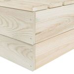 vidaXL-Set-Divani-da-Giardino-su-Pallet-5-pz-in-Legno-Abete-Impregnato