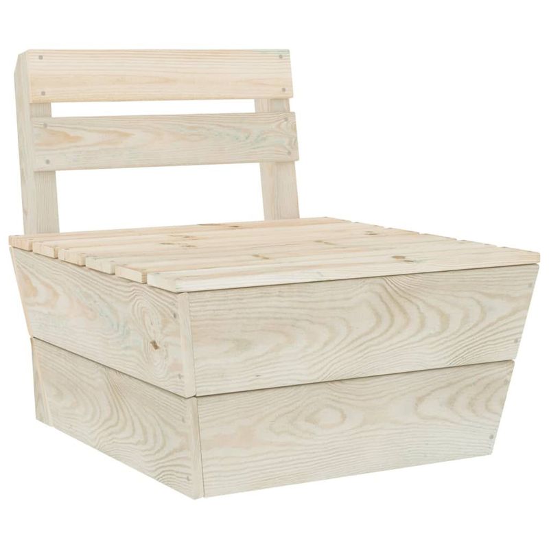 vidaXL-Set-Divani-da-Giardino-su-Pallet-5-pz-in-Legno-Abete-Impregnato