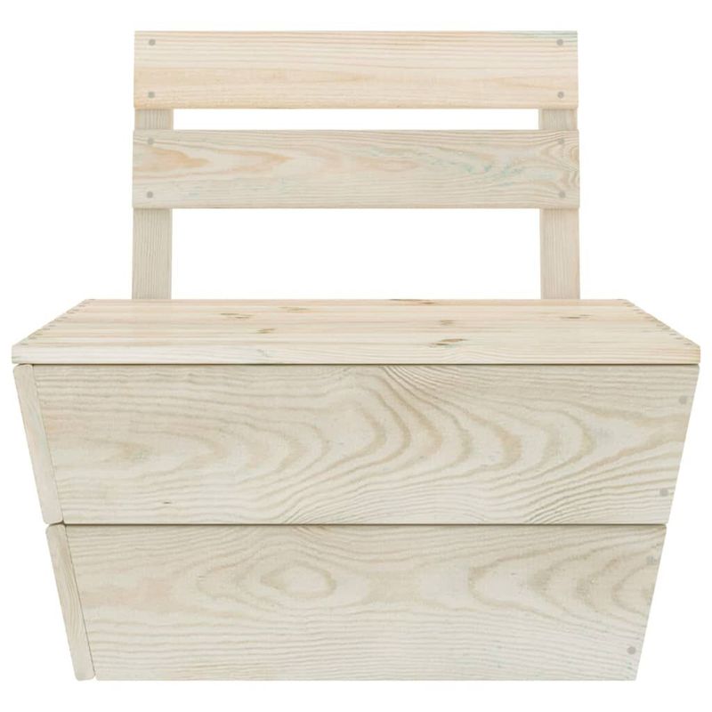vidaXL-Set-Divani-da-Giardino-su-Pallet-5-pz-in-Legno-Abete-Impregnato