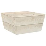 vidaXL-Set-Divani-da-Giardino-su-Pallet-5-pz-in-Legno-Abete-Impregnato