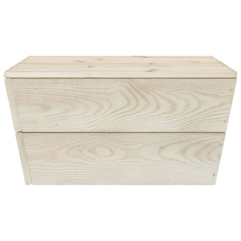 vidaXL-Set-Divani-da-Giardino-su-Pallet-5-pz-in-Legno-Abete-Impregnato
