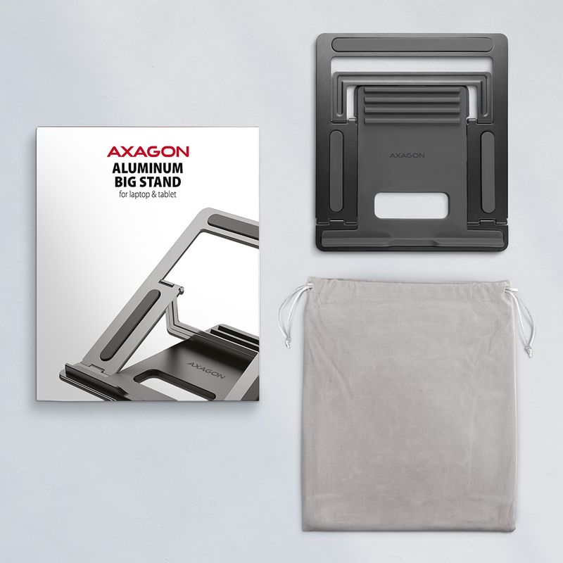 Axagon-STND-L-Notebook-StA¤nder-Grau-406-cm--16-----STND-L-