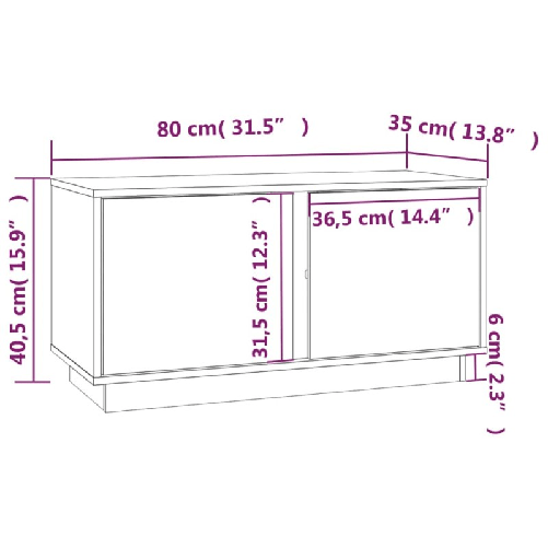 Mobile-Porta-TV-Grigio-80x35x405-cm-in-Legno-Massello-di-Pino