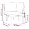 vidaXL-Set-Divani-da-Giardino-7-pz-con-Cuscini-in-Massello-di-Acacia