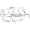 vidaXL-Set-Divani-da-Giardino-7-pz-con-Cuscini-in-Massello-di-Acacia