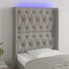 Testiera-a-LED-Grigio-Chiaro-83x16x118-128-cm-in-Tessuto