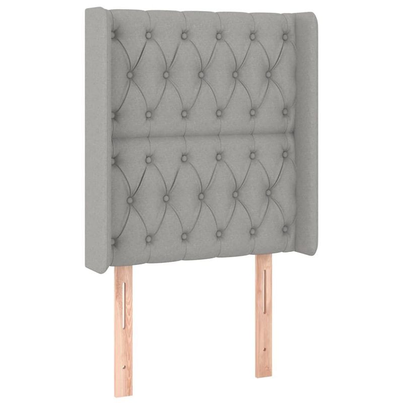 Testiera-a-LED-Grigio-Chiaro-83x16x118-128-cm-in-Tessuto