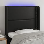 Testiera-a-LED-Nera-83x16x78-88-cm-in-Similpelle