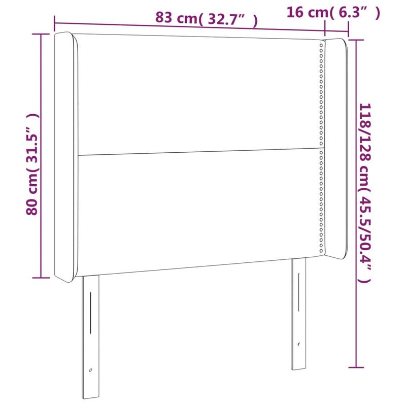 Testiera-a-LED-Nera-83x16x78-88-cm-in-Similpelle