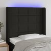 Testiera-a-LED-Nera-83x16x118-128-cm-in-Tessuto