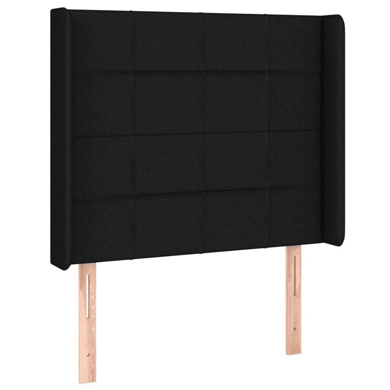 Testiera-a-LED-Nera-83x16x118-128-cm-in-Tessuto