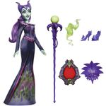 Hasbro Disney Villains - Malefica, fashion doll con accessori e vestiti rimovibili