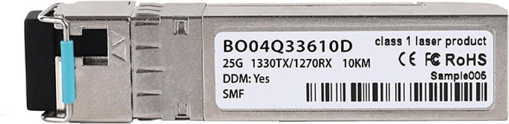 BlueOptics  Kompatibler Pure Storage SFP28-25G-BX-D-10KM BlueOptics© BO04Q33610D SFP28 Bidi Transceiver, LC