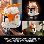 LEGO-Star-Wars-75350-Casco-del-Comandante-Clone-Cody-Serie-Caschi-2023-Collezione-per-Adulti-da-The-Clone-Wars-Idea-Regalo