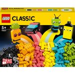 LEGO Classic 11027 Divertimento Creativo - Neon, Costruzioni in Mattoncini con Macchina Giocattolo