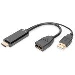 Digitus Adattatore HDMI da 4K- HDMI a DisplayPort