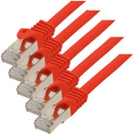 ShiverPeaks  S-ConnCat.7 Rohkabel S/FTP 2 m - RJ-45 - RJ-45 - Mnnlich/mnnlich - Gold -Cat.7 Rohkabel - S/FTP (S
