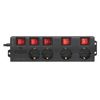 LogiLink-StikdA A¤se-4-stik-16A-Sort-RA A¸d-1.5m