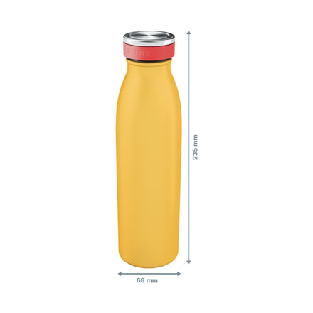 Leitz-Insulated-Uso-quotidiano-500-ml-Acciaio-inox-Giallo