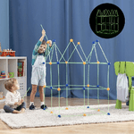 InnovaGoods Kit di Costruzione di Fortini per Bambini Archikitt InnovaGoods 85 Pezzi