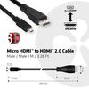 CLUB3D-Micro-HDMI-to-HDMI-2.0-4K60Hz-Cable-1M---3.28Ft